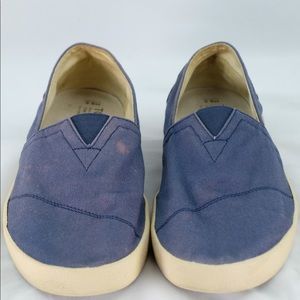 Toms Navy Alpargatas Slip-On Shoes